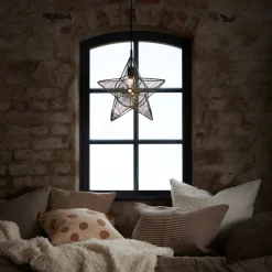 PR Home Regina decoratie ster metaal met garen