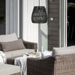 PR Home Saigon buiten hanglamp zwart Ø38cm snoer 2,5m