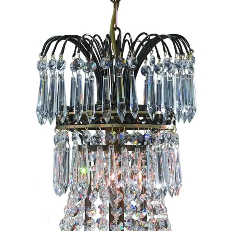 Prachtige kaarsenkroonluchter Läckö 54 cm