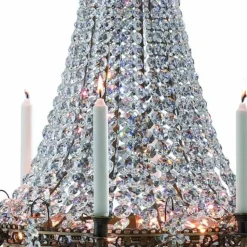 Prachtige kaarsenkroonluchter Läckö 66 cm