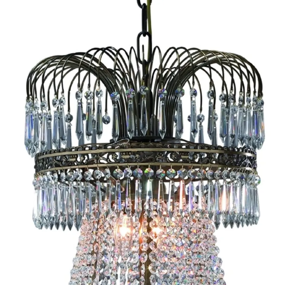 Prachtige kaarsenkroonluchter Läckö 92 cm