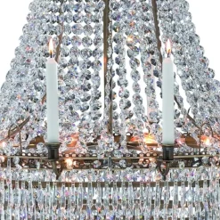 Prachtige kaarsenkroonluchter Läckö 92 cm