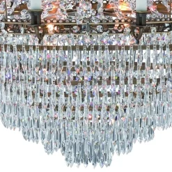 Prachtige kaarsenkroonluchter Läckö 92 cm