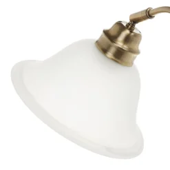 Prachtige vloerlamp BJANE, oud-messing