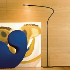 Prandina Paraph F3 dim LED vloerlamp zwart