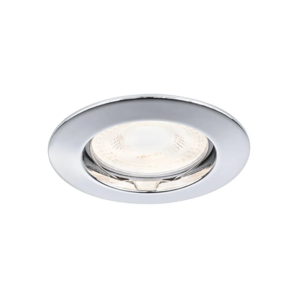 Premium Secure LV-inbouwspot, chroom