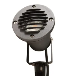 Prikspot, Ø 10 cm, zwart, draaibaar, IP65