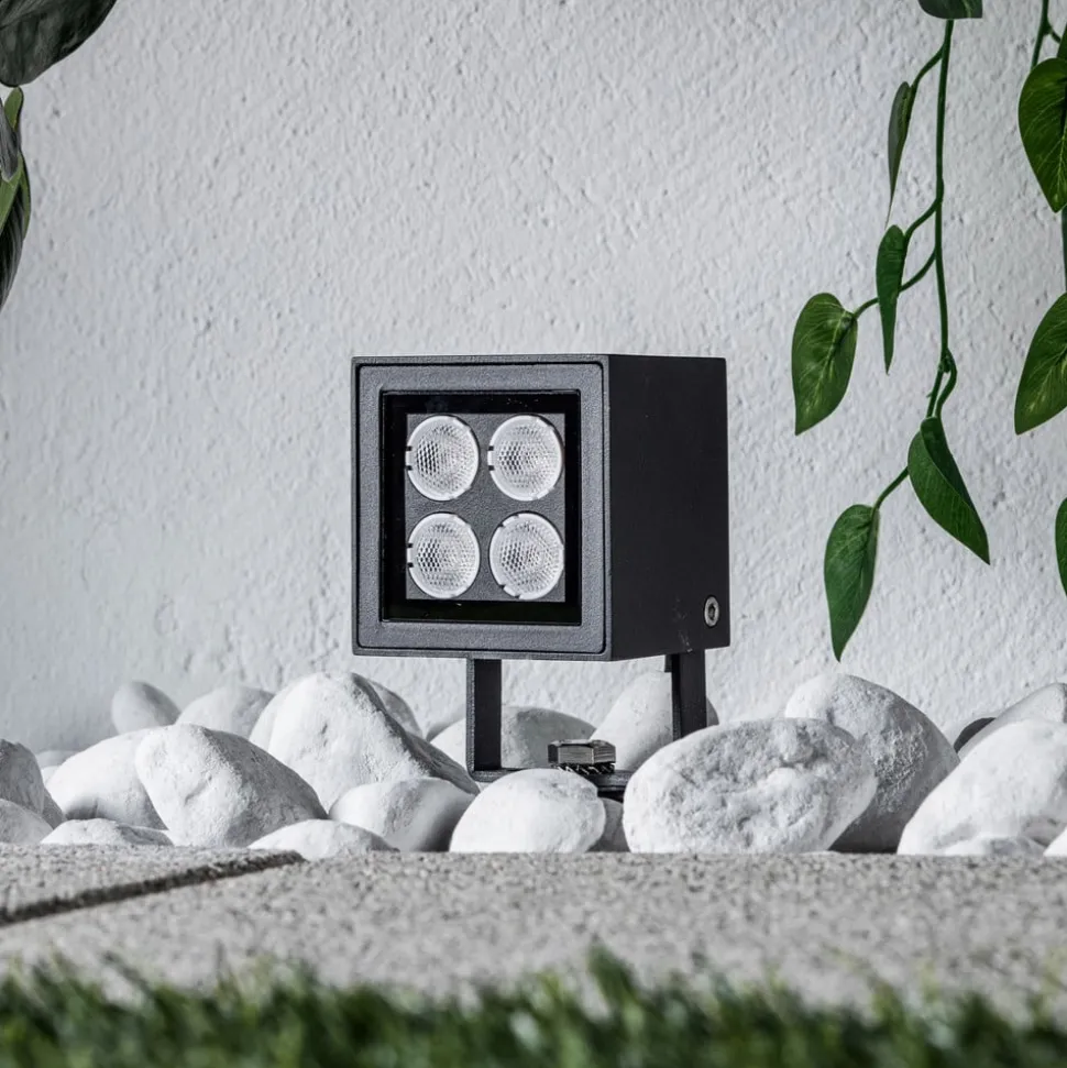 Prikspot Charlie met LED voor buiten, IP65