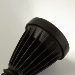 Prikspot Spikey, zwart, metaal, 25 cm, IP54