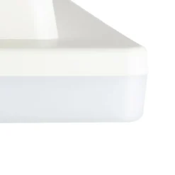 Prios Artin LED plafondlamp, hoekig, 33 cm