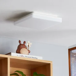 Prios Artin LED plafondlamp, hoekig, 22 cm