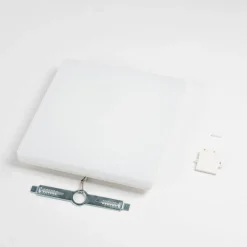 Prios Artin LED plafondlamp, sensor, hoekig, 28 cm