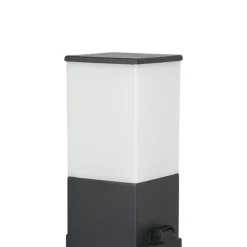 Prios Ayanis sokkellamp met 2 stopcontacten