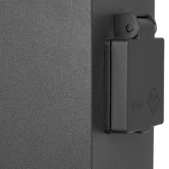 Prios Ayanis sokkellamp met 2 stopcontacten