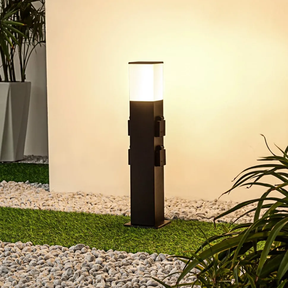 Prios Ayanis sokkellamp met 4 stopcontacten