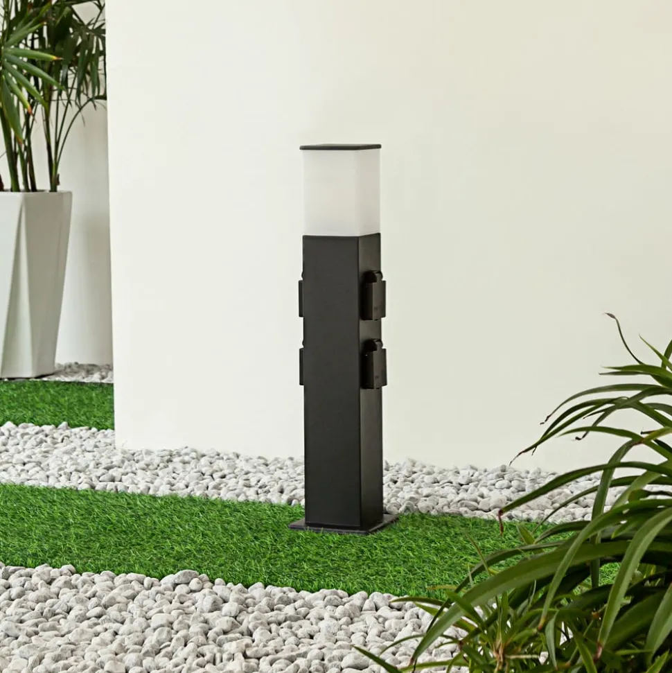 Prios Ayanis sokkellamp met 4 stopcontacten