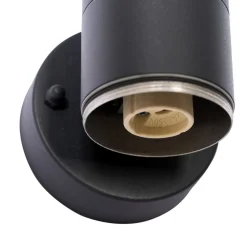 Prios buitenwandlamp Tulimar, 2-lamps, antraciet, metaal