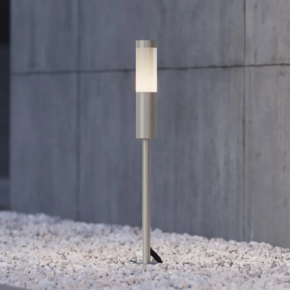 Prios Edinai LED buitenspot met spies, 3per set