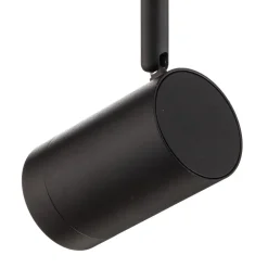 Prios 1-fase railsysteem Jorell, zwart, 3-fasen, GU10