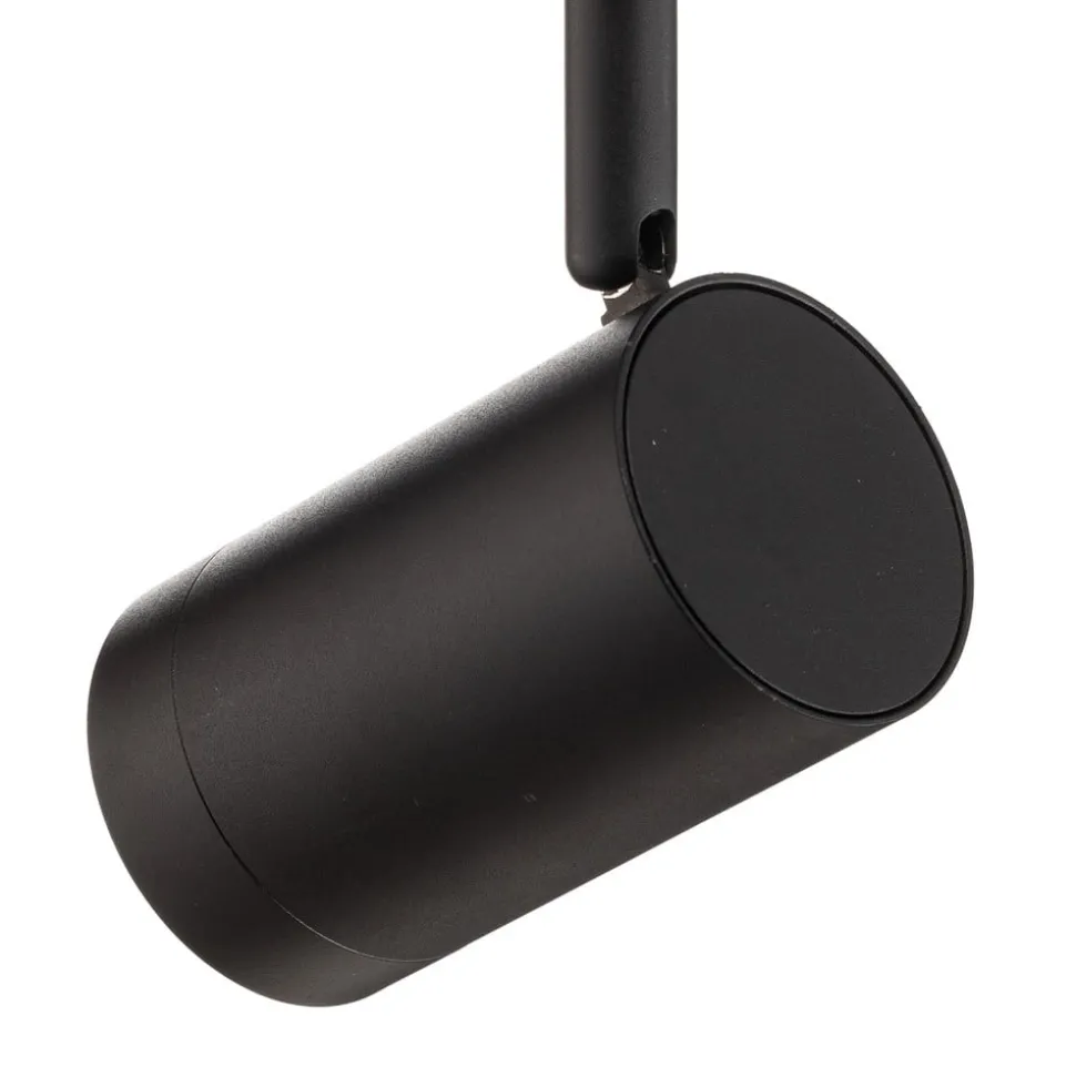 Prios 1-fase railsysteem Jorell, zwart, 3-fasen, GU10