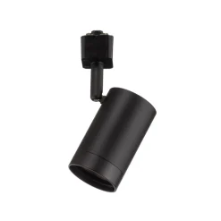 Prios 1-fase railsysteem Jorell, zwart, 3-fasen, GU10