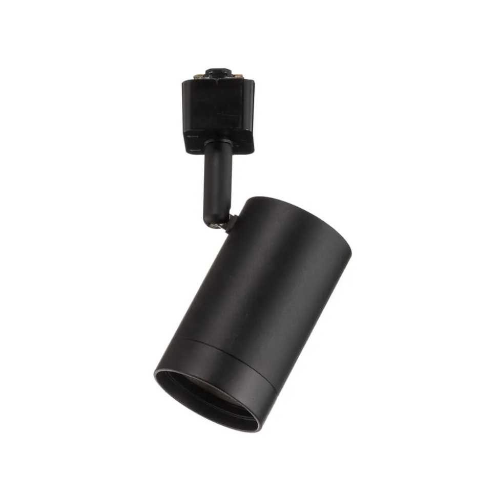 Prios 1-fase railsysteem Jorell, zwart, 3-fasen, GU10