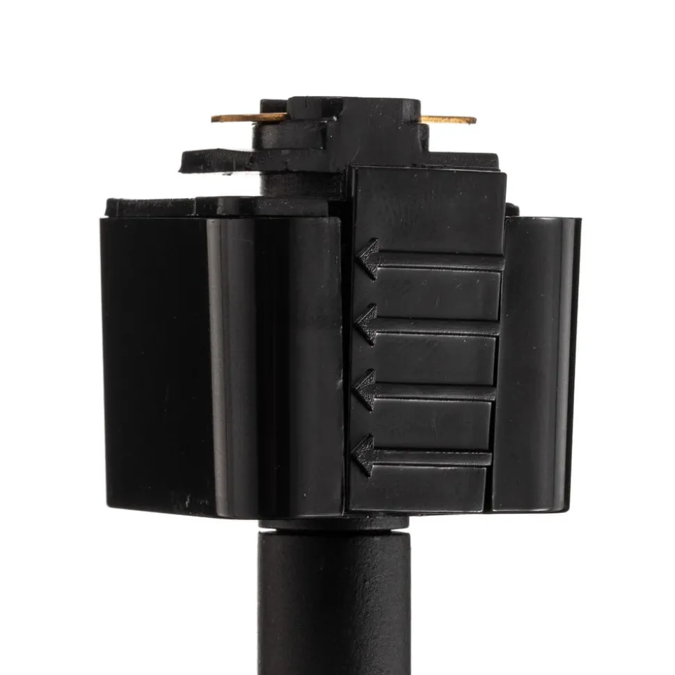 Prios 1-fase railsysteem Jorell, zwart, 3-fasen, GU10