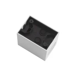 Prios Irfan buitenwandlamp hoekig wit 10 cm