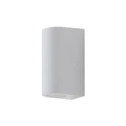 Prios Irfan buitenwandlamp rond wit 15,5 cm