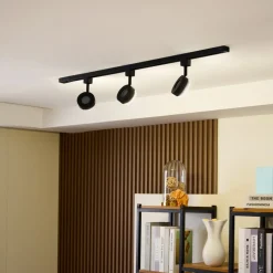 Prios Jardani railsystem 3-lamps zwart