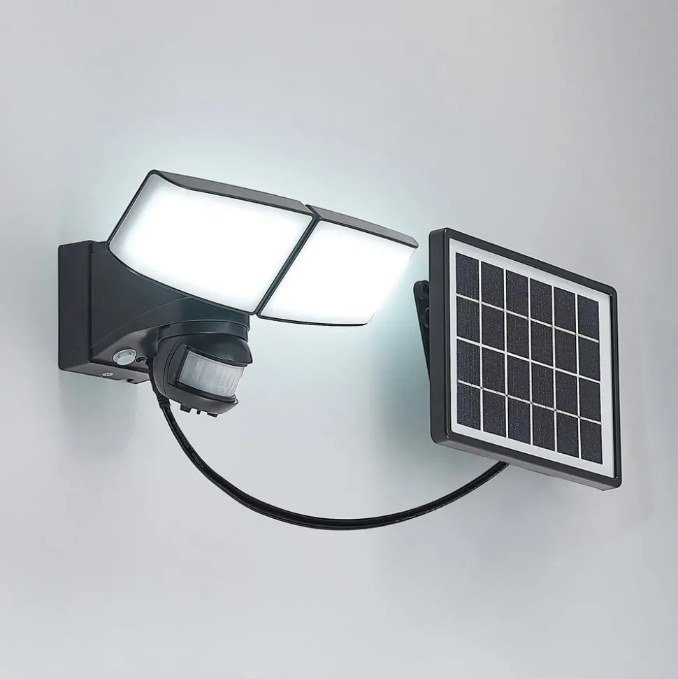 Prios Kalvito LED wandspot solar sensor 2-lamps