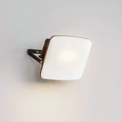 Prios LED buiten wandlamp Kaison, antraciet, 16 cm