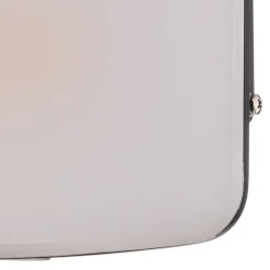 Prios LED buiten wandlamp Kaison, antraciet, 16 cm