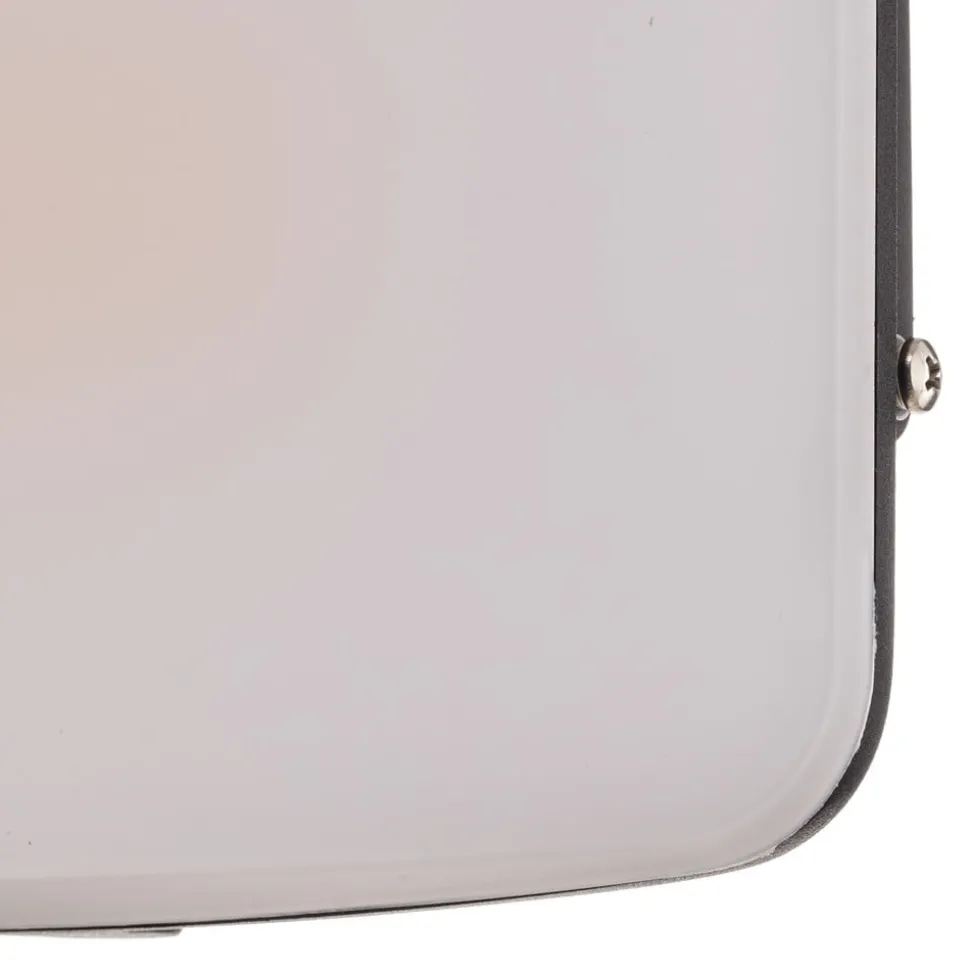 Prios LED buiten wandlamp Kaison, antraciet, 16 cm