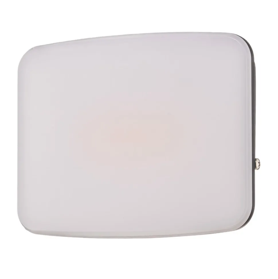 Prios LED buiten wandlamp Kaison, antraciet, 14 cm