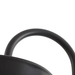 Prios LED buitenlamp Thorus, 204 cm, zwart, 3-lamps, IP44