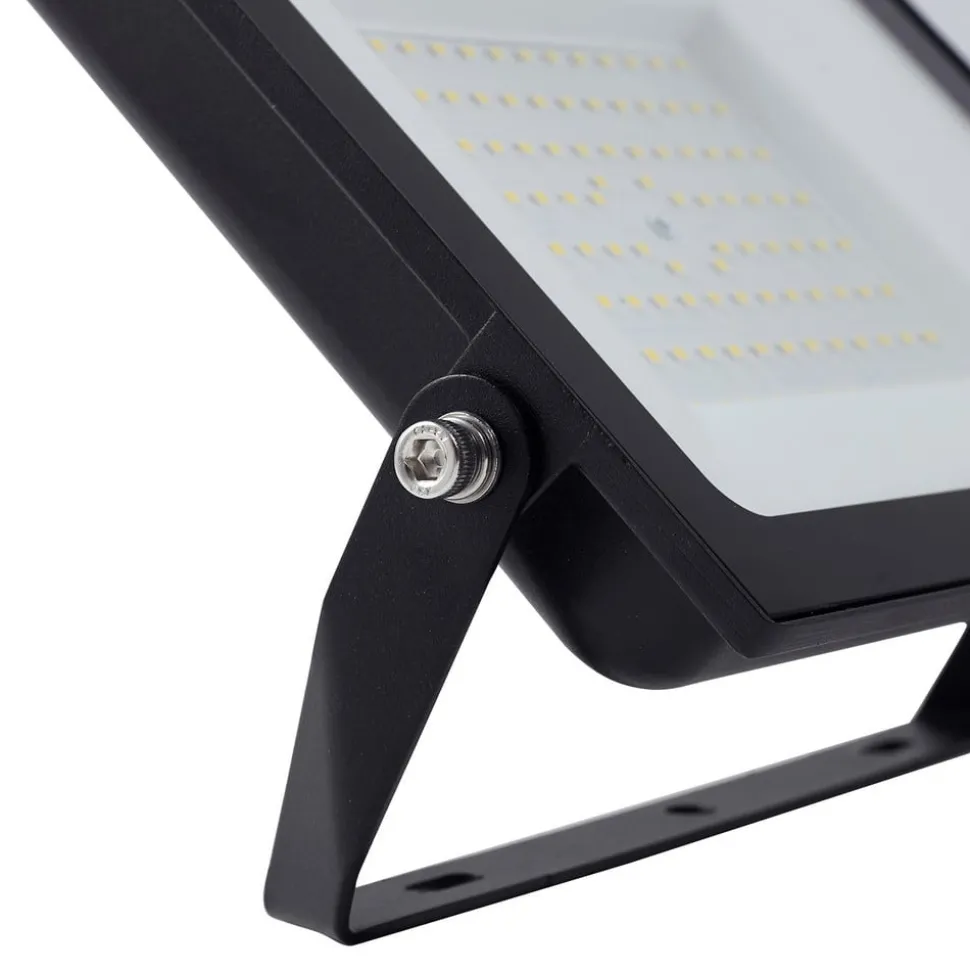 Prios LED buitenspot Maikel, 100W, 8000lm, metaal