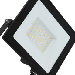 Prios LED buitenspot Maikel, 50W, 4000lm, metaal