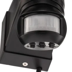 Prios LED buitenwandspot Avayah, bewegingsmelder, IP44