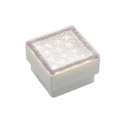 Prios LED grondspot inbouwlamp Ewgenie, 10 cm, transparant