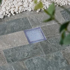 Prios LED grondspot inbouwlamp Ewgenie, 10 cm, transparant