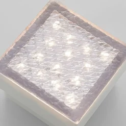 Prios LED grondspot inbouwlamp Ewgenie, 10 cm, transparant