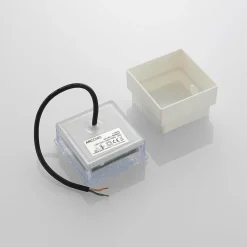 Prios LED grondspot inbouwlamp Ewgenie, 10 cm, transparant