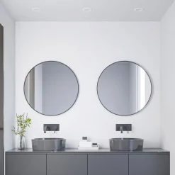 Prios LED inbouwlamp Cadance, wit, 12 cm, CCT, IP44