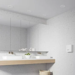 Prios LED inbouwlamp Cadance, wit, 17 cm, set van 3, CCT