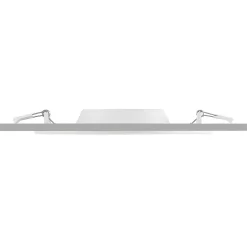 Prios LED inbouwlamp Cadance, wit, 22 cm, CCT, IP44