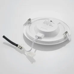 Prios LED inbouwlamp Cadance, wit, 22 cm, CCT, IP44