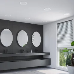 Prios LED inbouwlamp Cadance, wit, 22 cm, set van 10, CCT