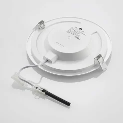 Prios LED inbouwlamp Cadance, wit, 24 cm, set van 3, CCT