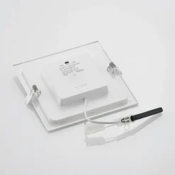 Prios LED inbouwlamp Helina, wit, 22 cm, 18 W, dimbaar